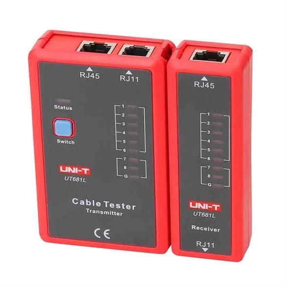 Tester kabelu UNI-T UT681L (RJ45, RJ11)