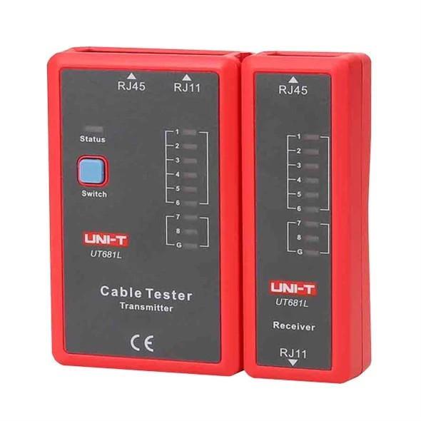 07750133 Tester kabelu UNI-T UT681L (RJ45, RJ11) (07750133)