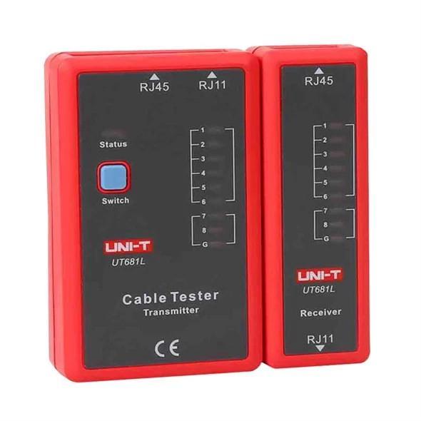 Tester kabelu UNI-T UT681L (RJ45, RJ11)