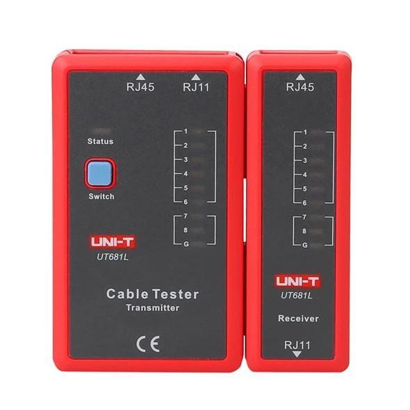 Tester kabelu UNI-T UT681L (RJ45, RJ11)