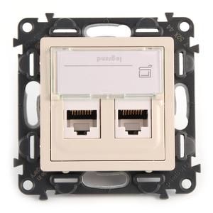 75C6UE2 VALL 2XRJ45 C6 UTP BÉŽ.LINKEO