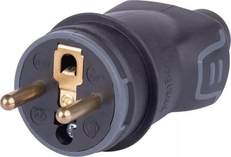 050445 VIDLICE GUMA 2P+T ČERNÁ