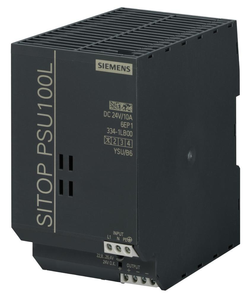 SIEMENS stabilizovaný napájecí zdroj SITOP PSU100L 24V/10A