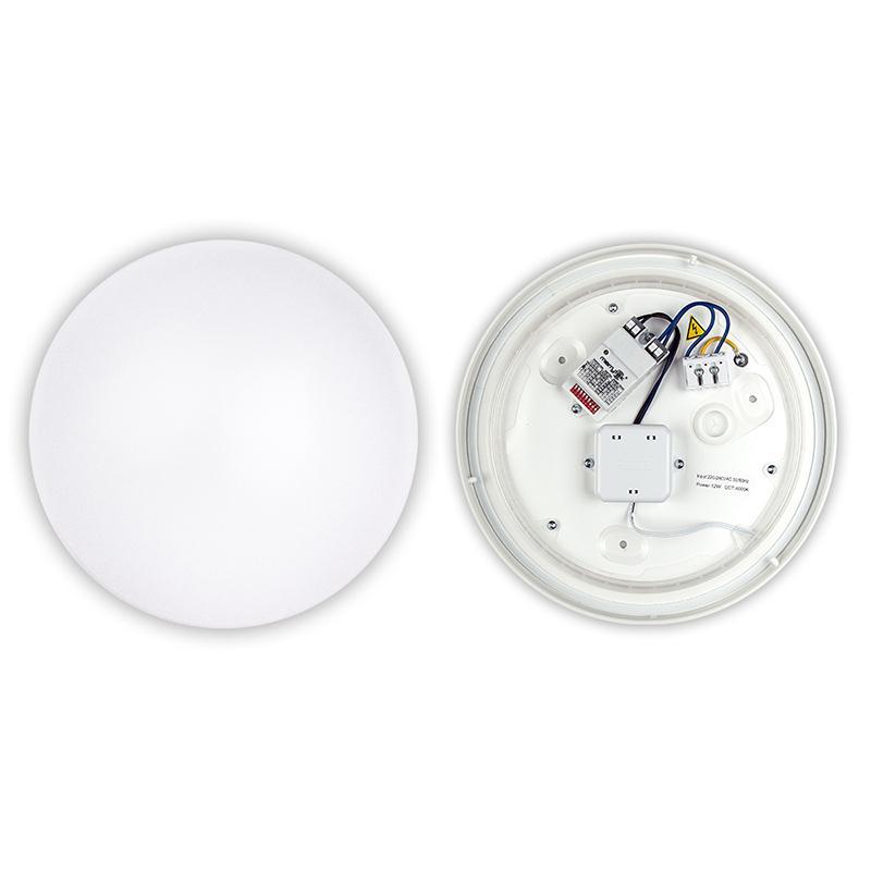 LED svítidlo Cala 12 D, 12 W, 4000 K, IP44, se senzorem