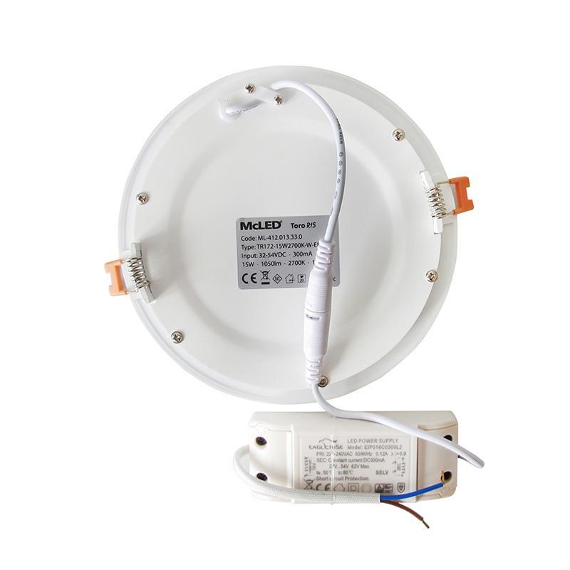 LED podhledové svítidlo Toro R15, 15W, 4000K