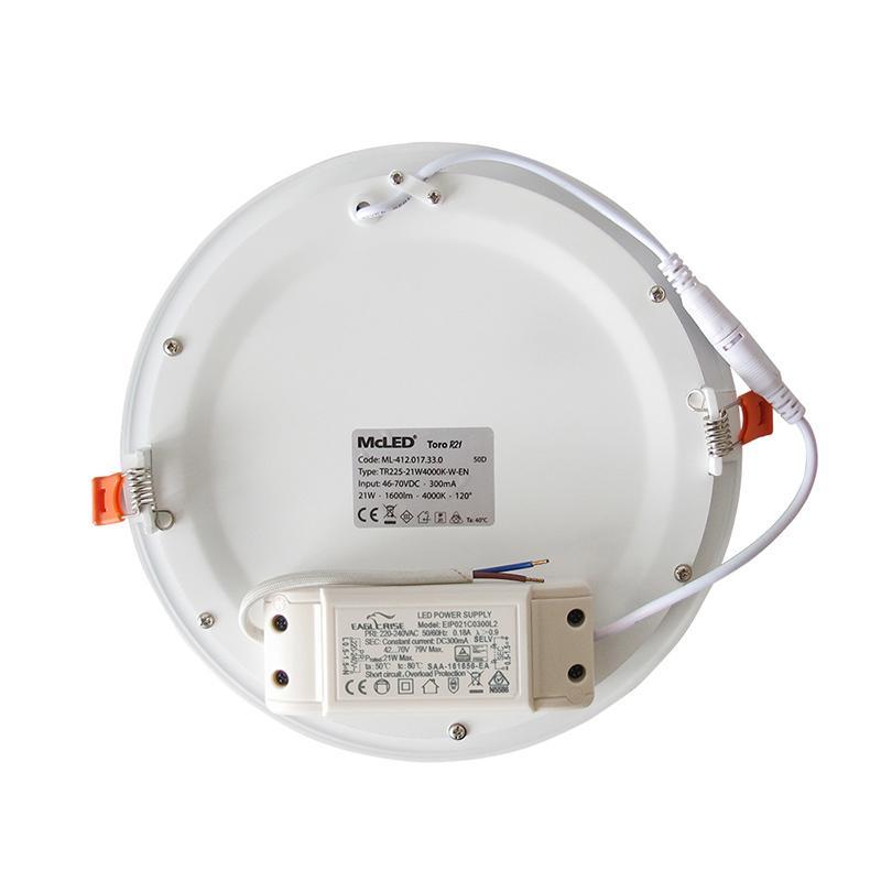 LED podhledové svítidlo Toro R21, 21W, 4000K