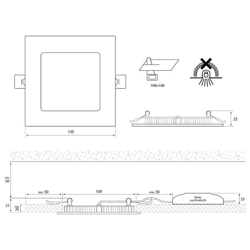 ML-412.064.33.0 LED podhledové svítidlo Toro S9, 9W, 3000K