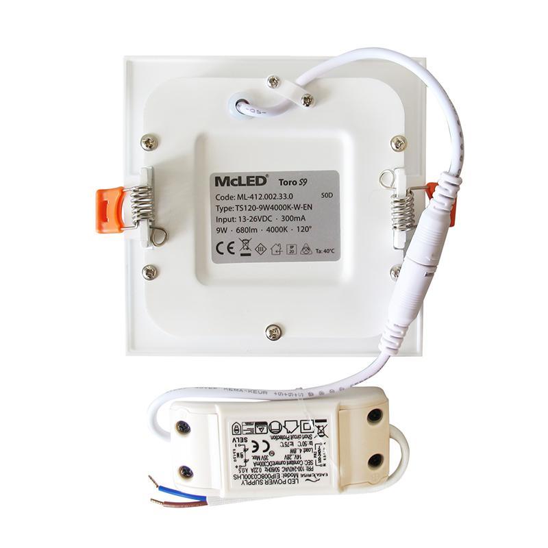 LED podhledové svítidlo Toro S9, 9W, 3000K