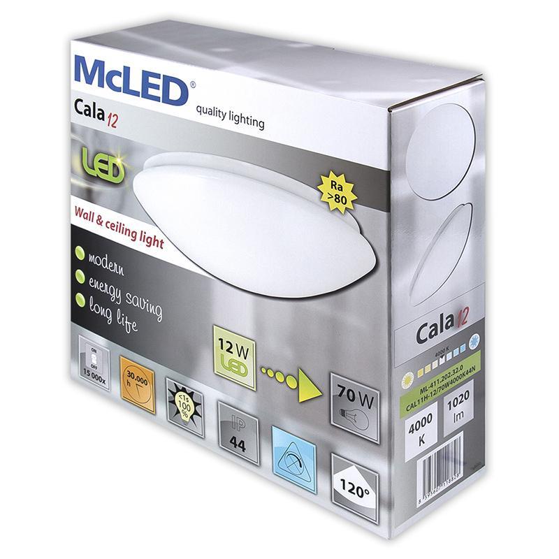 LED svítidlo Cala 12, 12 W, 4000 K, IP44