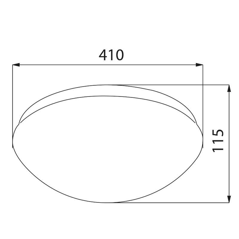 LED svítidlo Cala 32, 32 W, 4000 K, IP44