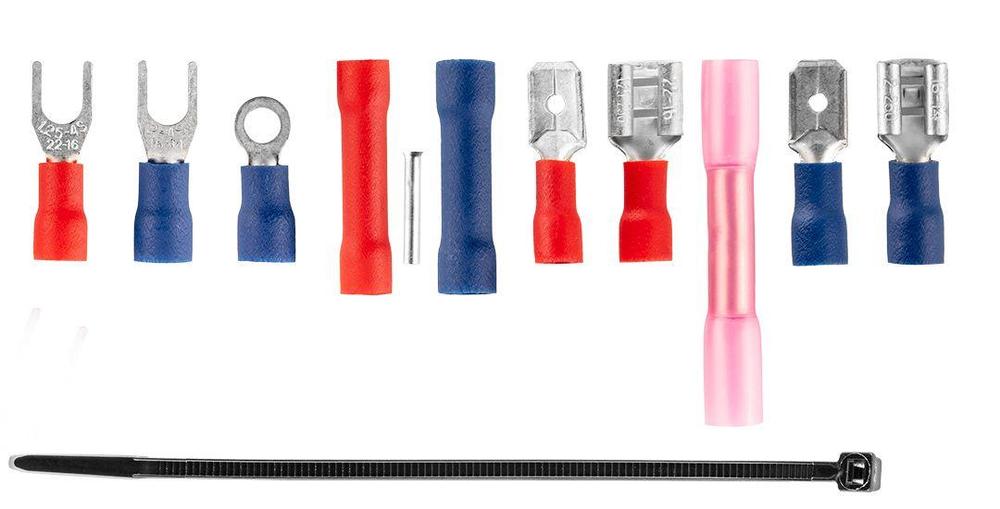 Stahovač na izolace konektorů, v boxu s konektory NEO tools