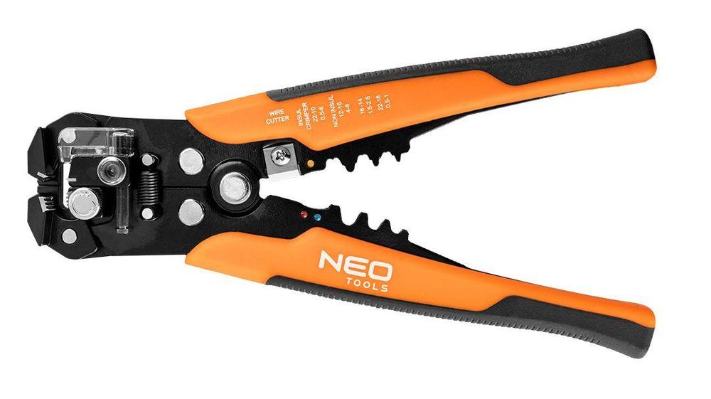 Stahovač na izolace konektorů, v boxu s konektory NEO tools