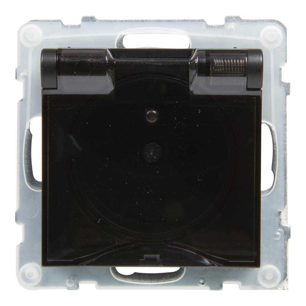 SUNO ČERNÁ ZÁS.2P+T CL. IP44