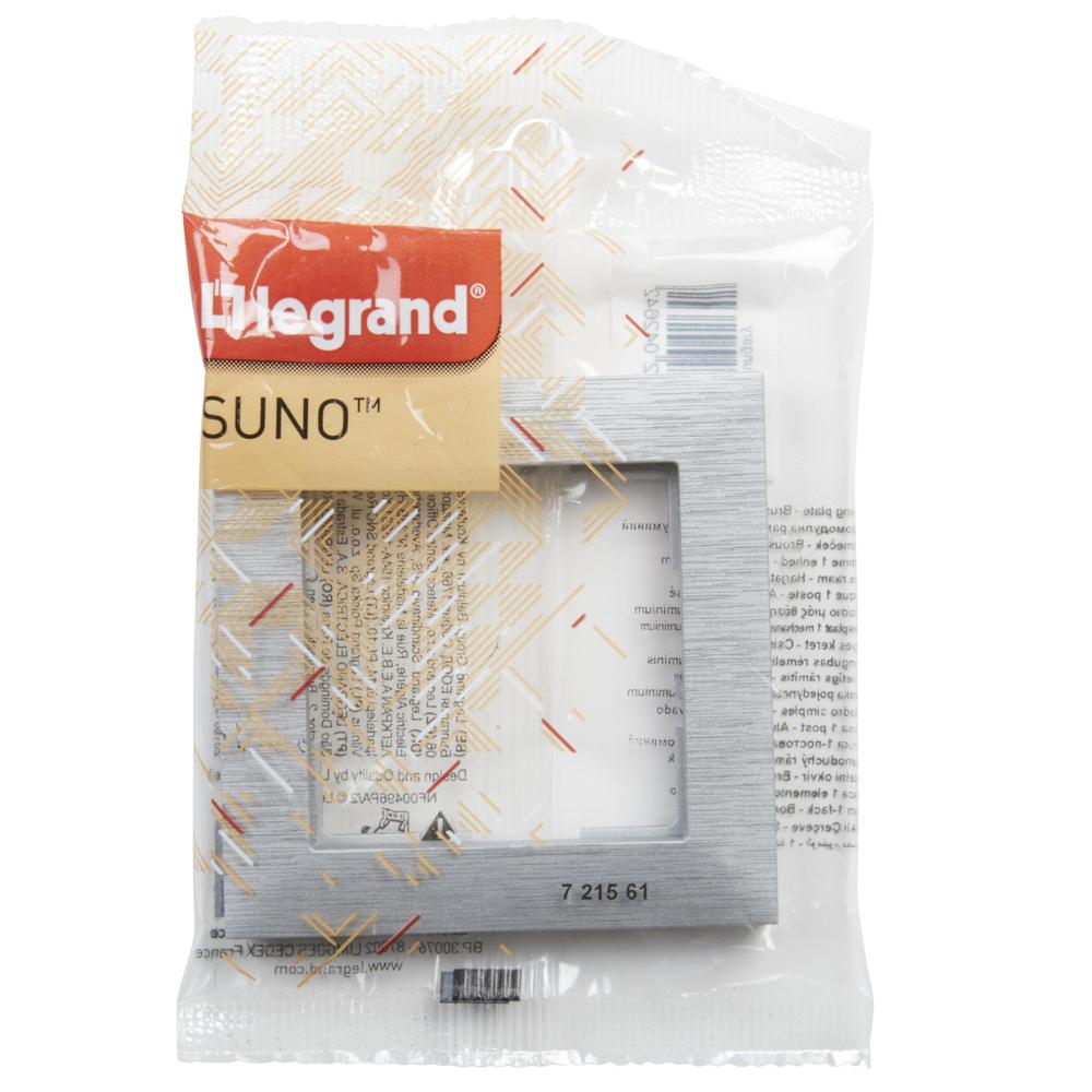 721561 SUNO RÁMEČEK 1P BROUŠ. HLINÍK