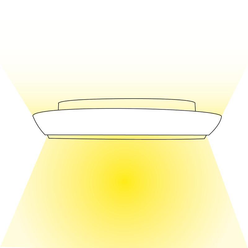 ML-411.015.91.0 LED svítidlo Safir 15, 15W, 3CCT (3000K, 4000K, 6000K), 150°, IP54