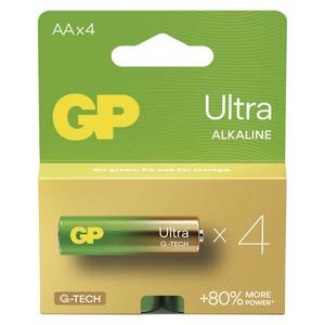 B02214 GP alkalická baterie ULTRA AA (LR6) 4PP MB (1013224100)