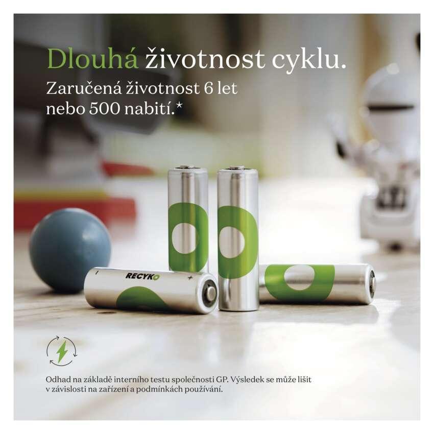 GP nabíjecí baterie ReCyko 650 AAA (HR03) 2PP