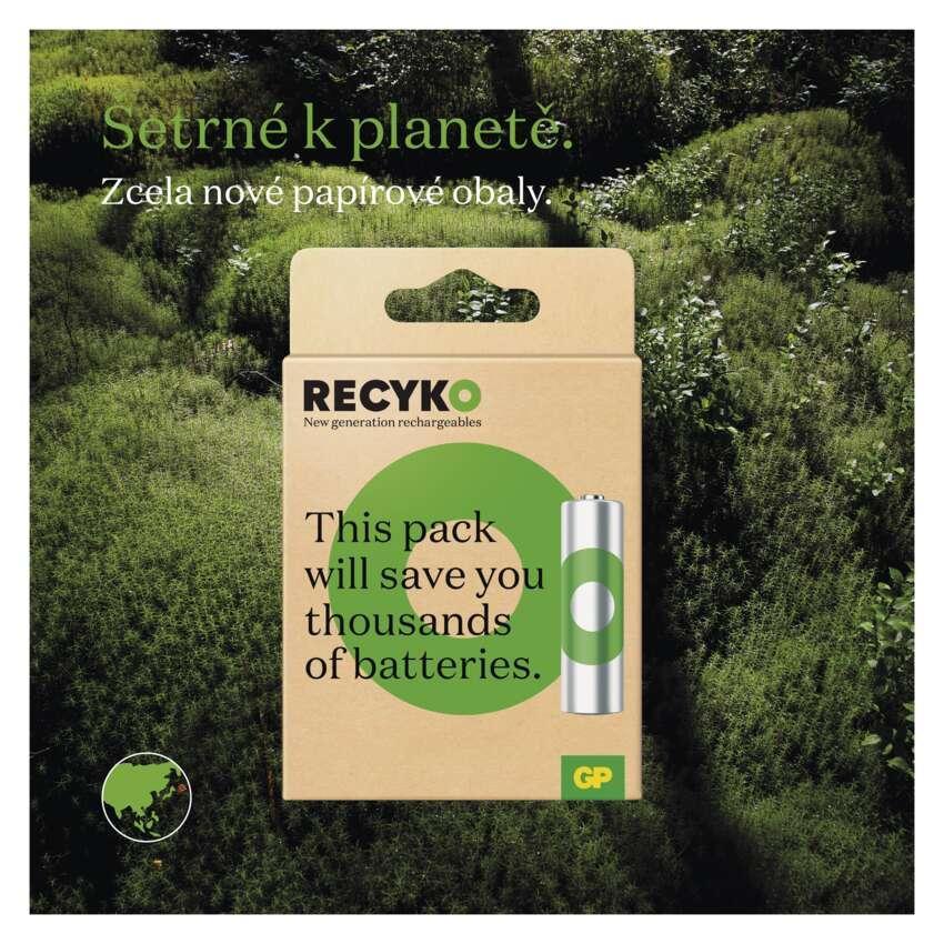 B25272 GP nabíjecí baterie ReCyko 2600 AA (HR6) 2PP (1032222260)