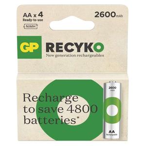 B25274 GP nabíjecí baterie ReCyko 2600 AA (HR6) 4PP (1032224260)
