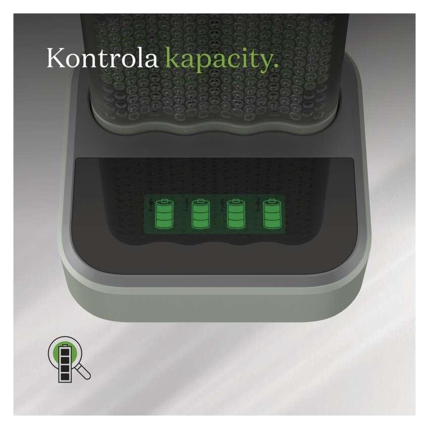 B50460D Nabíječka baterií GP Pro P461 + 4× AA Rec Pro + DOCK (1604846114)