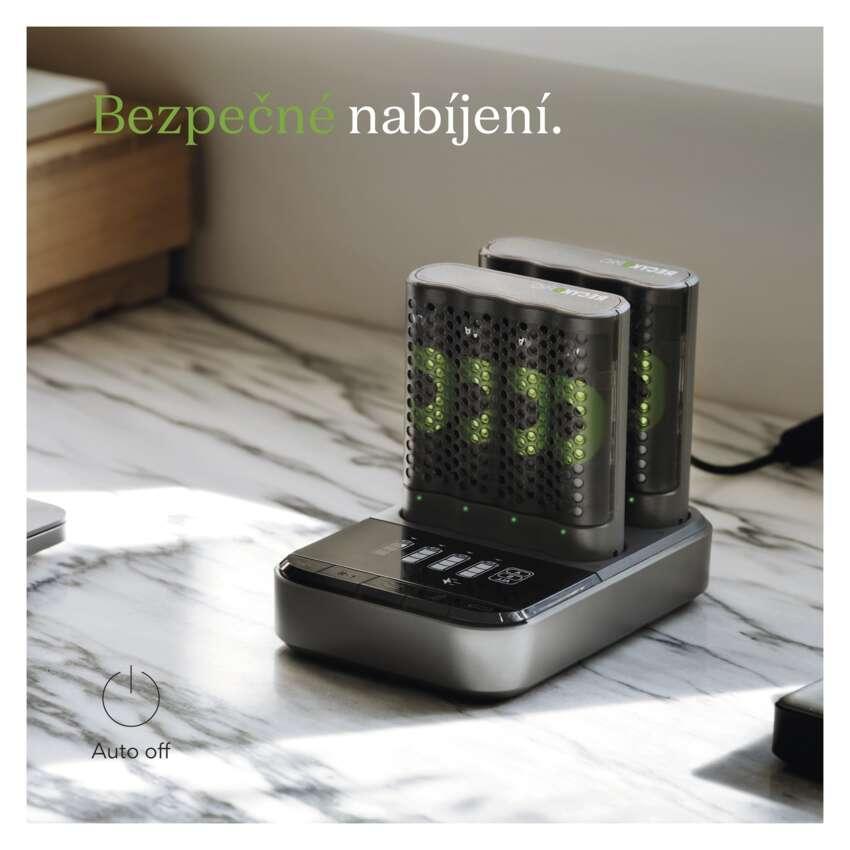 B50460D Nabíječka baterií GP Pro P461 + 4× AA Rec Pro + DOCK (1604846114)