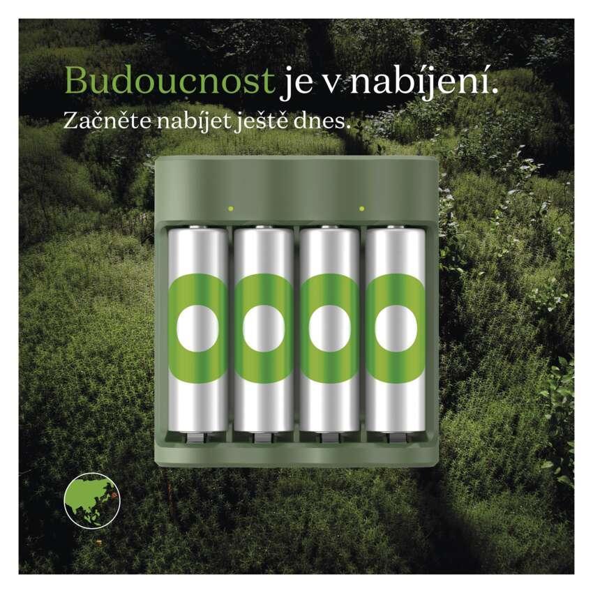 Nabíječka baterií GP Eco B441 + 4× AA REC 2100