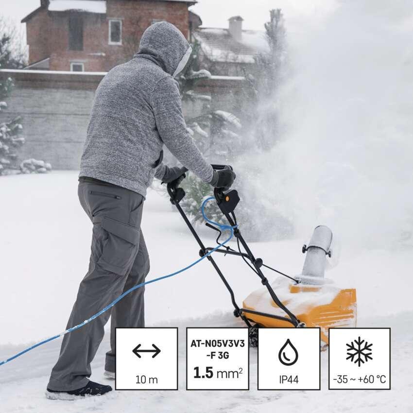 P01410W PRODLUŽKA 1Z 10M 1,5MM NEMRZNOUCÍ KABEL (1901611000)