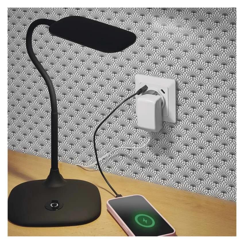 A6000.4 ZÁSUVKA S USB A+C 3 A MAX. FAST CHARGE FRENCH BÍLÁ (1906010511)