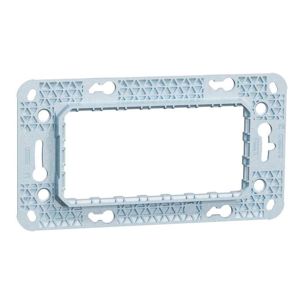 NU7104 Montážní rámeček Zamak 4 modulový