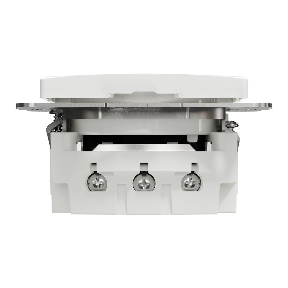 Zásuvka 16A s USB A+C 3A, Bílá