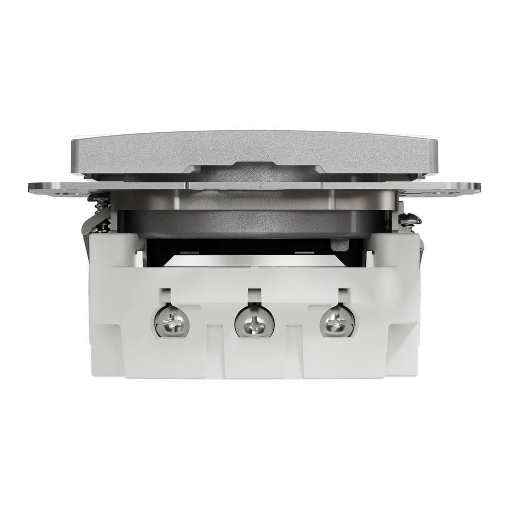 SDD113072 Zásuvka 16A s USB A+C 3A, Alu