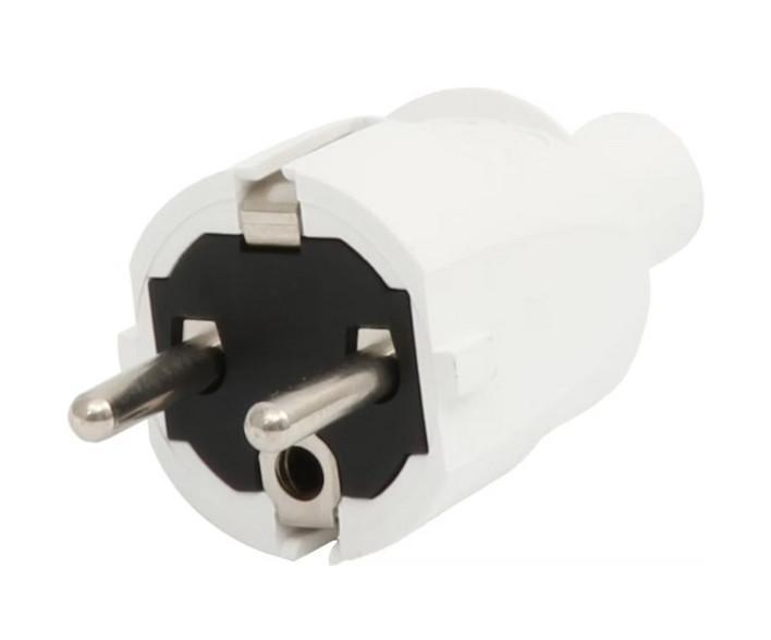 Vidlice Euro PVC šedá IP20 (1418060)