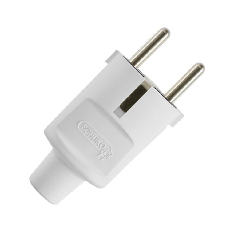Vidlice Euro PVC šedá IP20 (1418060)