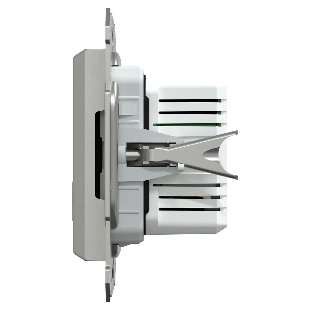 USB A+C rychlonabíječka 21W aluminium