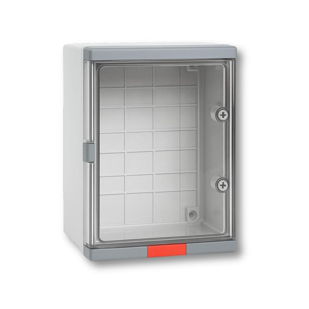 Plastový box IP 67, transparentní dveře, 700x500x250 mm