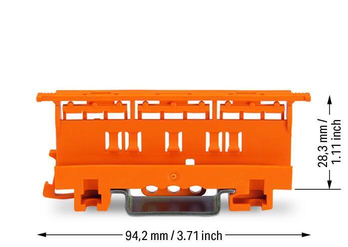 Držák Wago svorek (pro řadu 221 6mm2)