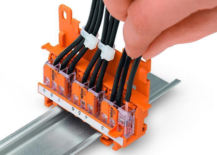 Držák Wago svorek (pro řadu 221 6mm2)