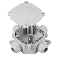 Acidurka: krabice na omítku Rozbočovací krabice na omítku z aciduru (acidurka)