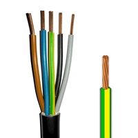 Draht vs. kabel: rozdíl vodič × kabel Vodič (drát/lanko) vs. kabel – jedna žíla vs. více žil ve společném plášti