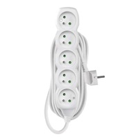 Jezevčík/pes: prodlužovačka s více zásuvkami Prodlužovací přívod s vícenásobnou lištou (jezevčík)