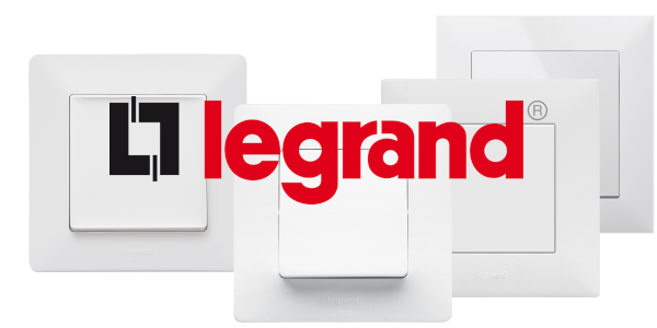 Vypínače a zásuvky Legrand